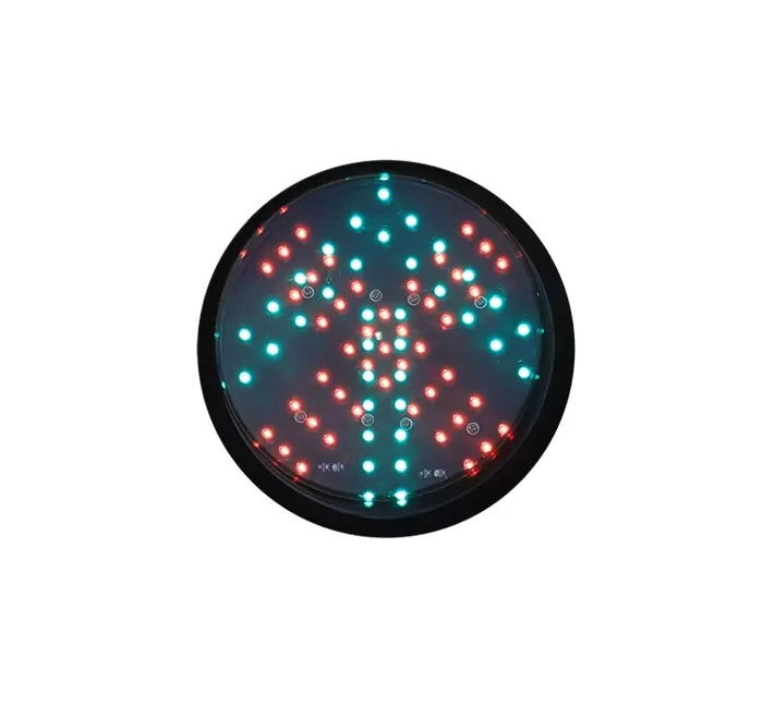 Red Cross and Green Arrow Traffic Light Red Cross and Green Arrow Traffic Light