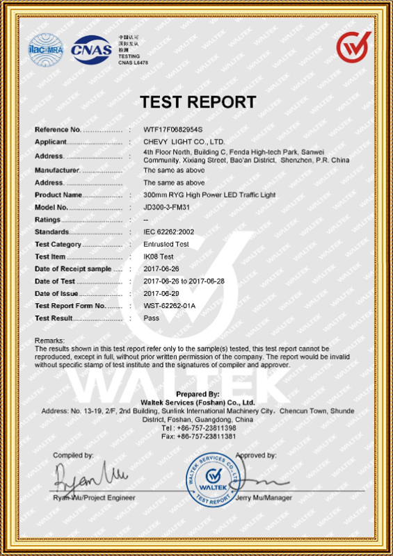 TEST REPORT