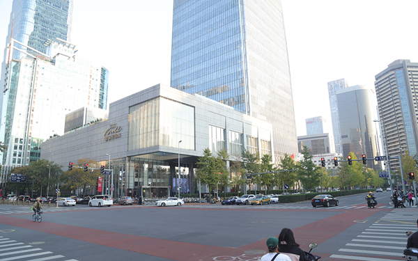 400 low-power single 8 countdown lighting fixture, CBD project, Beijing Guomao intersection