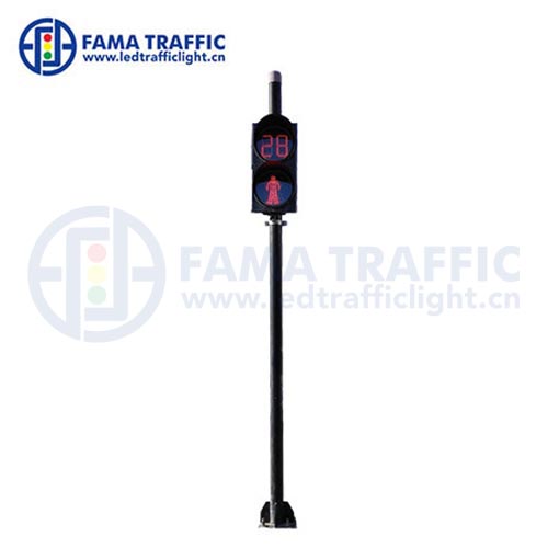 3.5M Single Cylindrical Lighting Pole