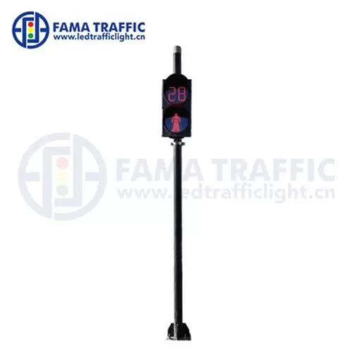 3.5M Single Cylindrical Lighting Pole