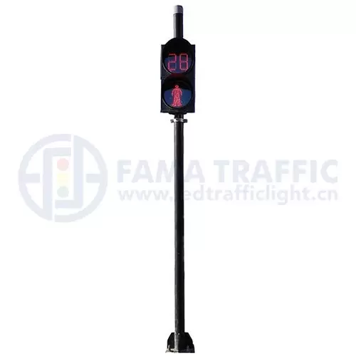 3.5M Single Cylindrical Lighting Pole