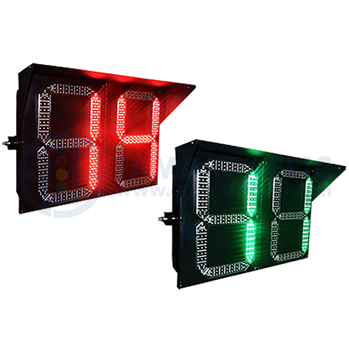 800x600mm Bi-color Two Digits LED Countdown Timer PC Housing