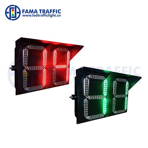 800x600mm Bi-color Two Digits LED Countdown Timer PC Housing