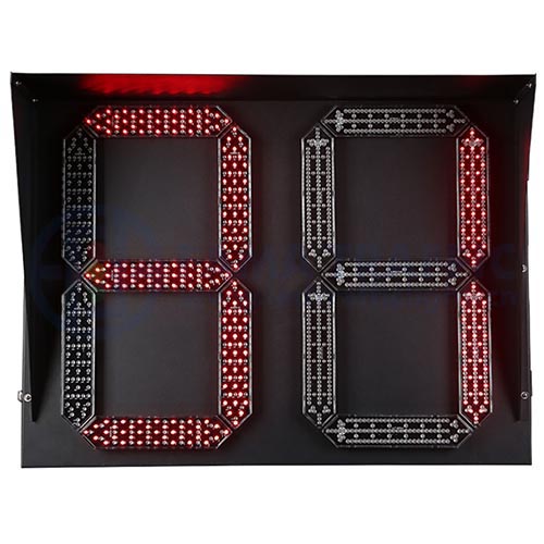 800x600mm Two Digit Bi-Color Traffic Countdown Meter