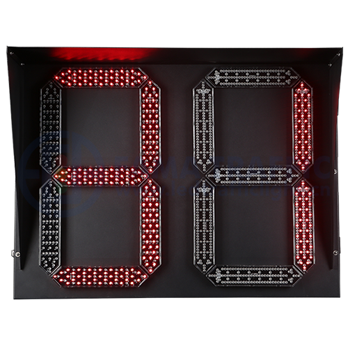 800x600mm Two Digit Bi-Color Traffic Countdown Meter