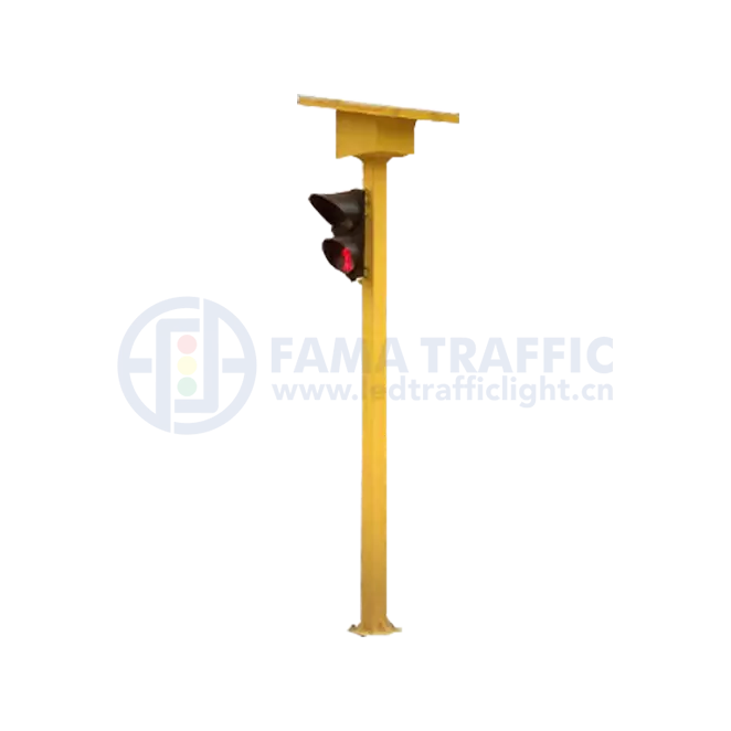 3.8m standing pole used in traffic system