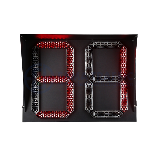 800x600mm Two Digit Bi-Color Traffic Countdown Meter