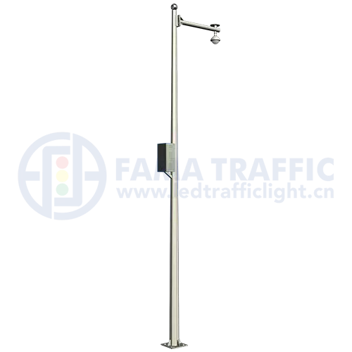 6M surveillance camera pole