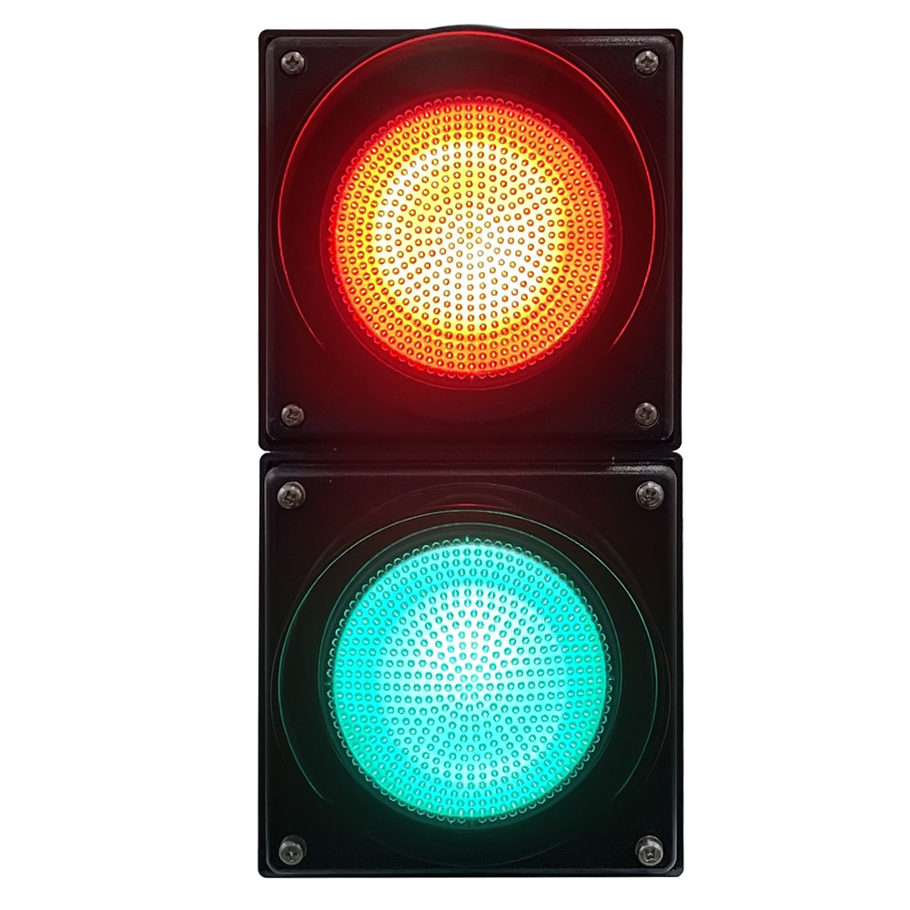 High Flux Red/Green Full Ball Traffic Light(two-unit)