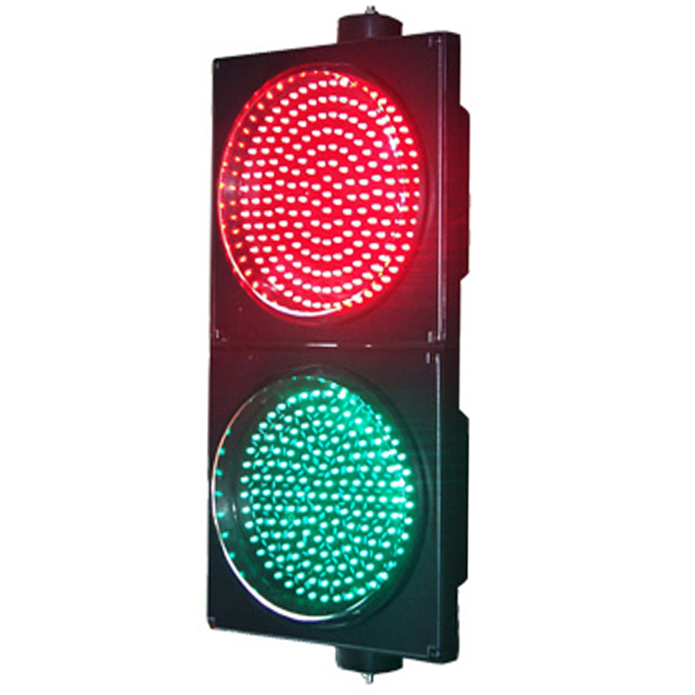 Low Power Red/Green Full Ball Traffic Light(two-unit)