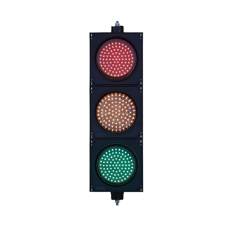 Low Power Red/Yellow/Green Full Ball Traffic Light with Countdown Timer