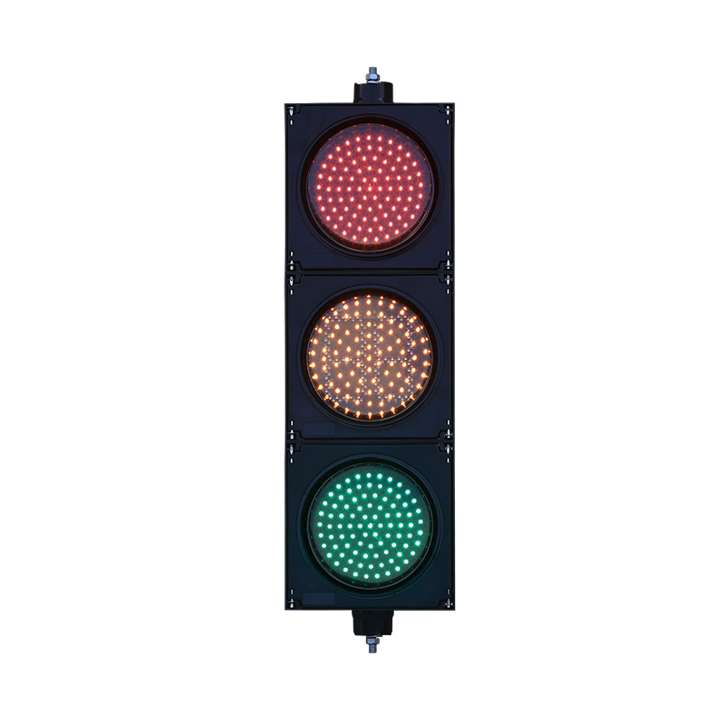 Low Power Red/Yellow/Green Full Ball Traffic Light with Countdown Timer