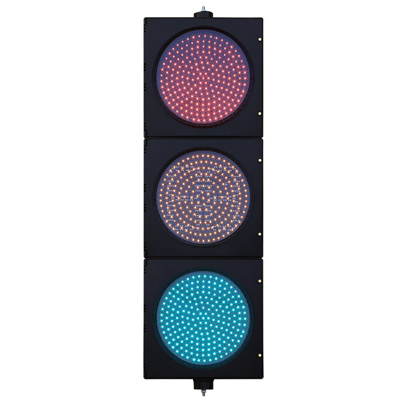 Low Power Red/Yellow/Green Full Ball Traffic Light with Countdown Timer