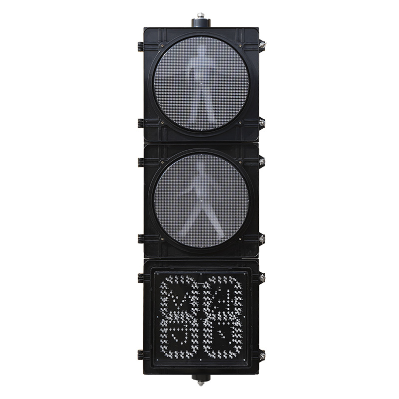 High Flux Pedestrian Traffic Light with Countdown Timer