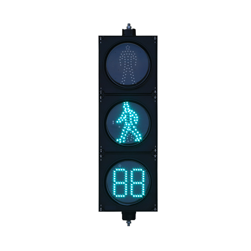 Low Power Pedestrian Traffic Light with Countdown Timer