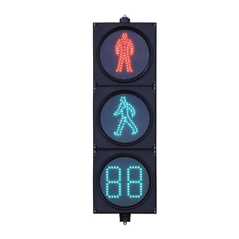 Low Power Pedestrian Traffic Light with Countdown Timer