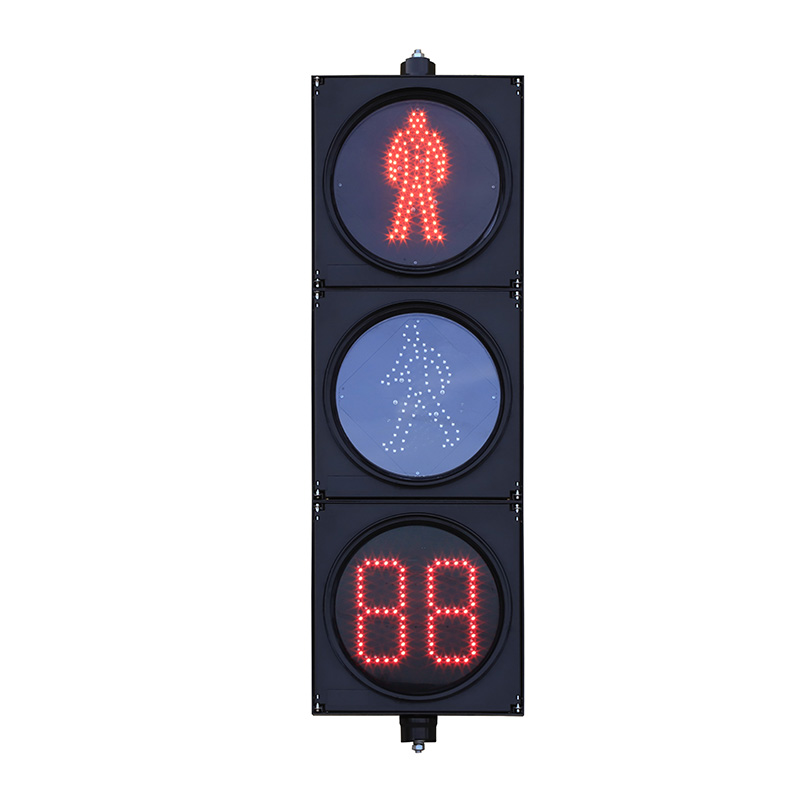 Low Power Pedestrian Traffic Light with Countdown Timer