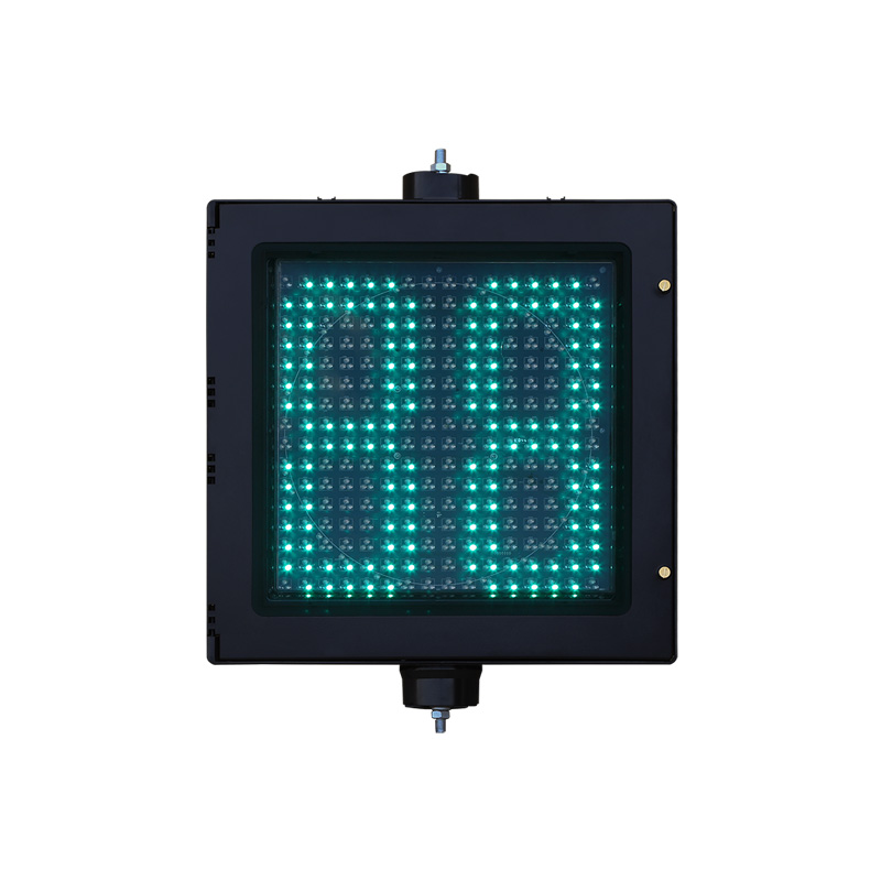 Dot Matrix Type Countdown Traffic Light