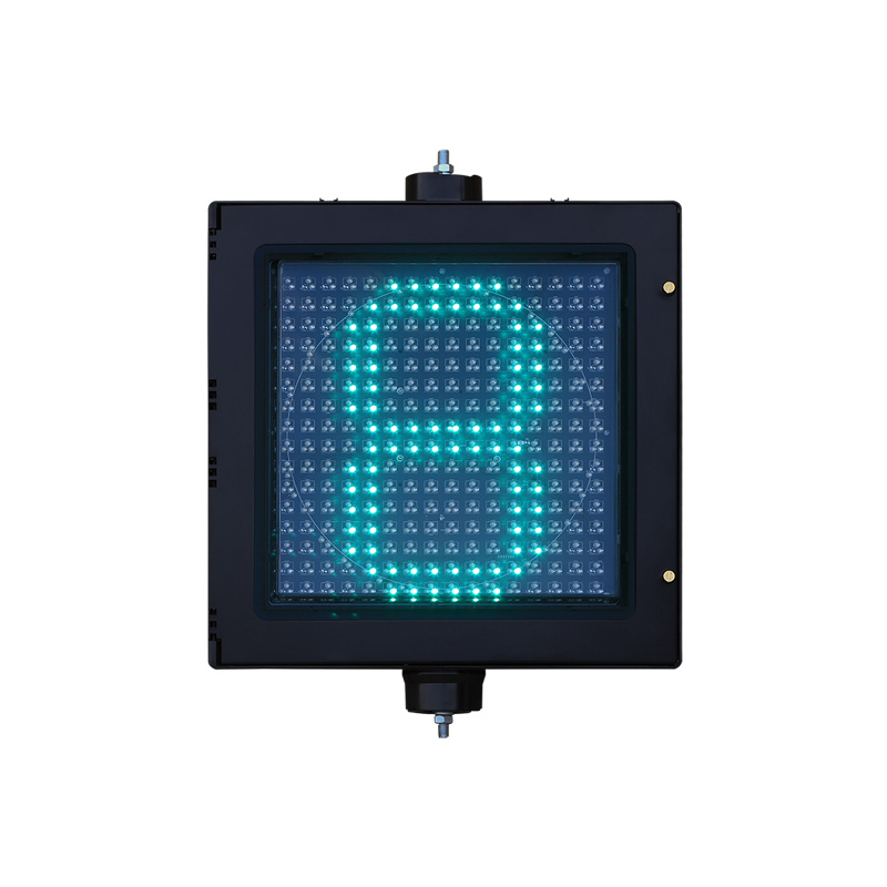 Dot Matrix Type Countdown Traffic Light