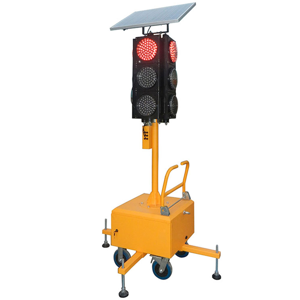 Solar-Powered Mobile Integrated Traffic Light