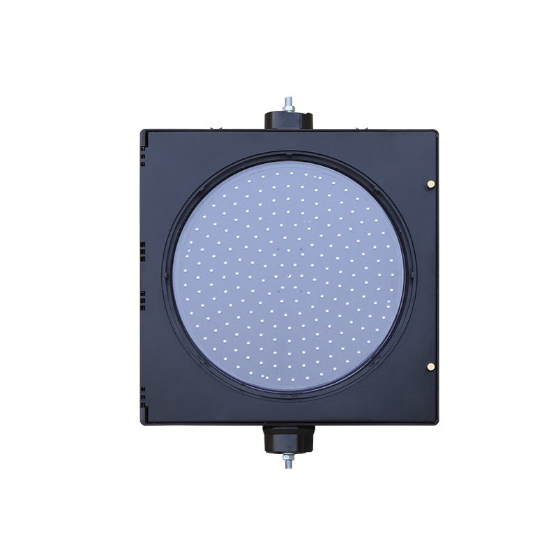 Solar-Powered Yellow Flashing Light