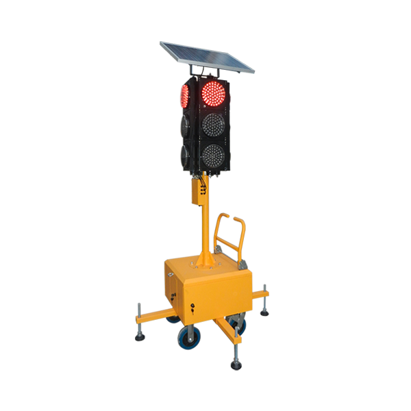 Solar-Powered Mobile Integrated Traffic Light