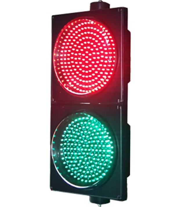 Low Power Red/Green Full Ball Traffic Light