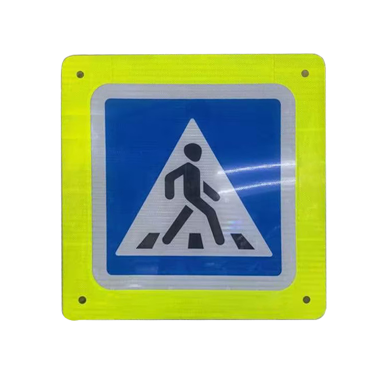 Active Luminous Pedestrian Crossing Signs