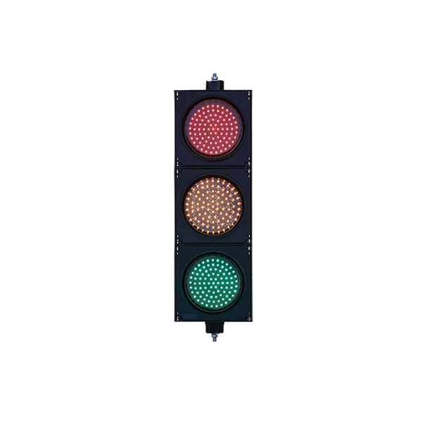 Low Power Red/Yellow/Green Full Ball Traffic Light with Countdown Timer