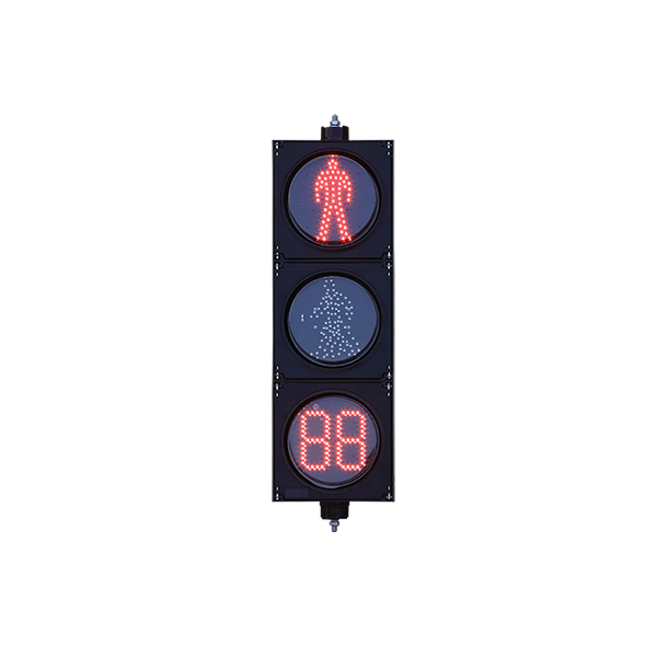 Low Power Pedestrian Traffic Light with Countdown Timer
