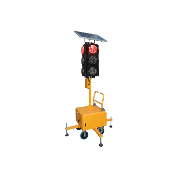 Solar-Powered Mobile Integrated Traffic Light