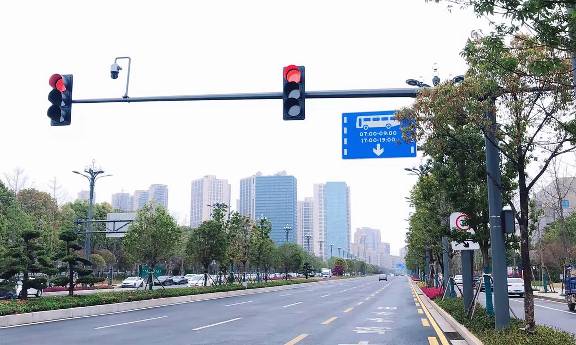Changsha, Hunan Traffic Signals for Motor Vehicles and Non-motor Vehicles