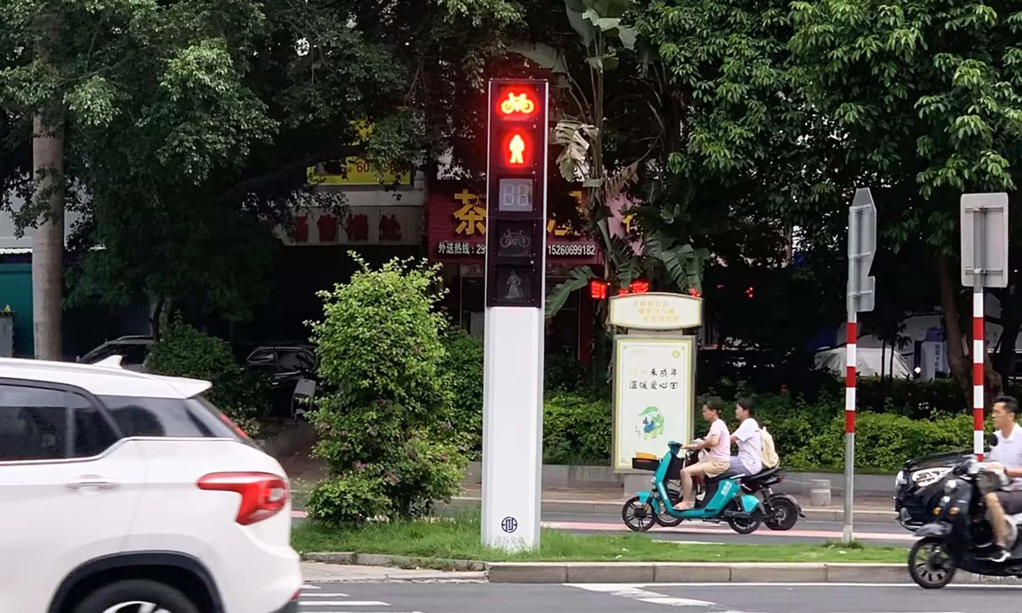 Hubei Integrated Five-Unit Pedestrian Signal Case Study