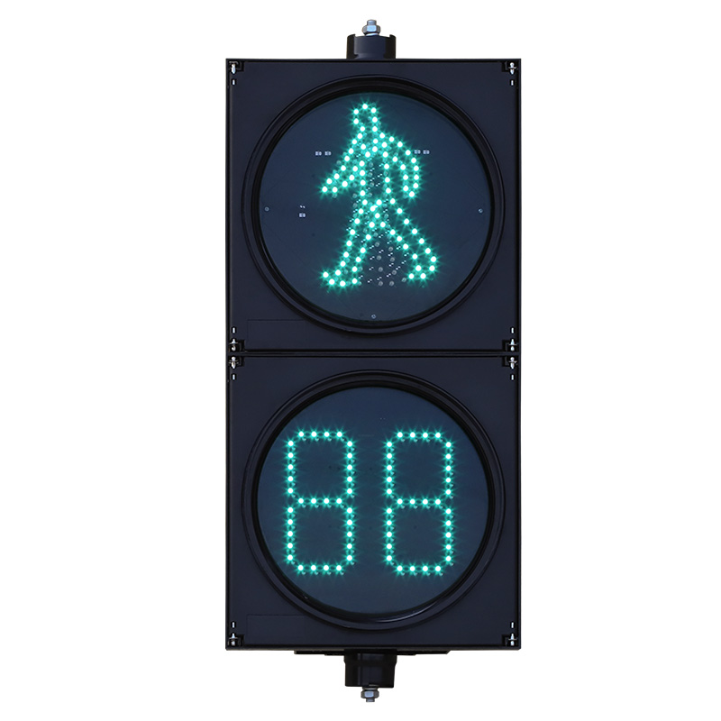 Low Power Pedestrian Traffic Light with Countdown Timer