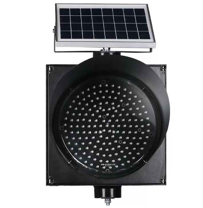 Solar-Powered Yellow Flashing Light Solar-Powered Yellow Flashing Light