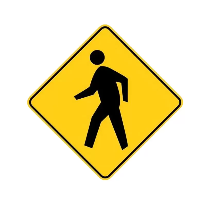 solar crosswalk signs