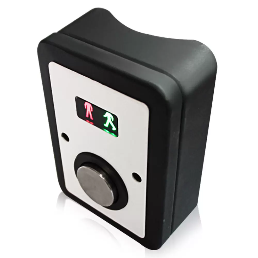 pedestrian crossing push button