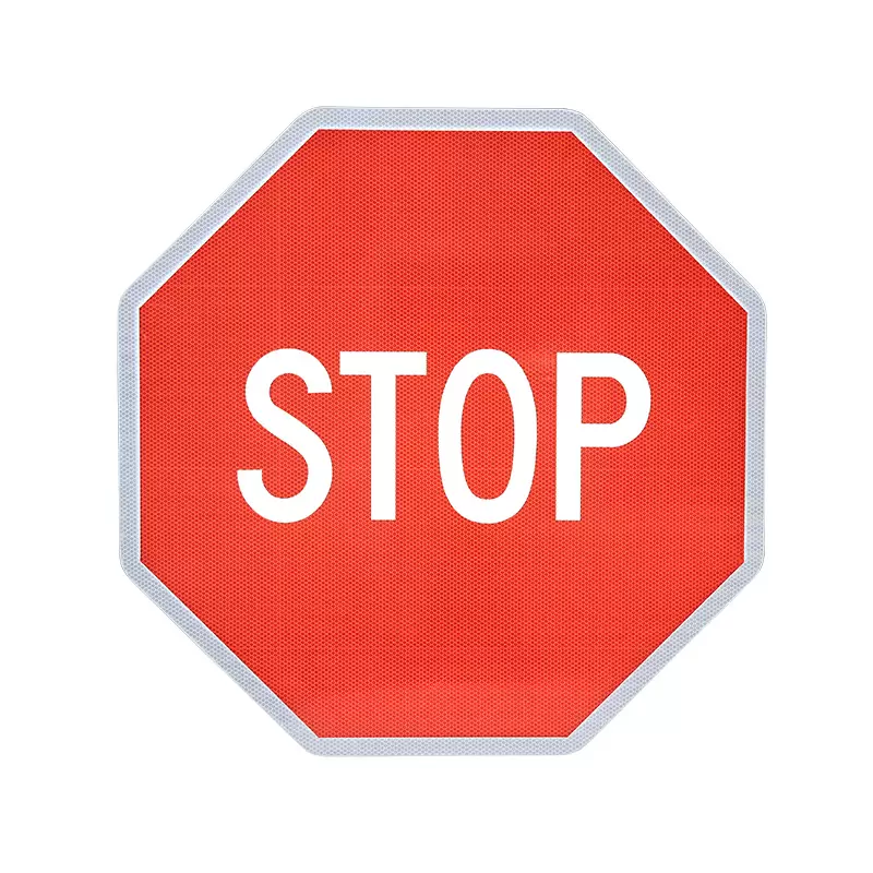 solar stop signs