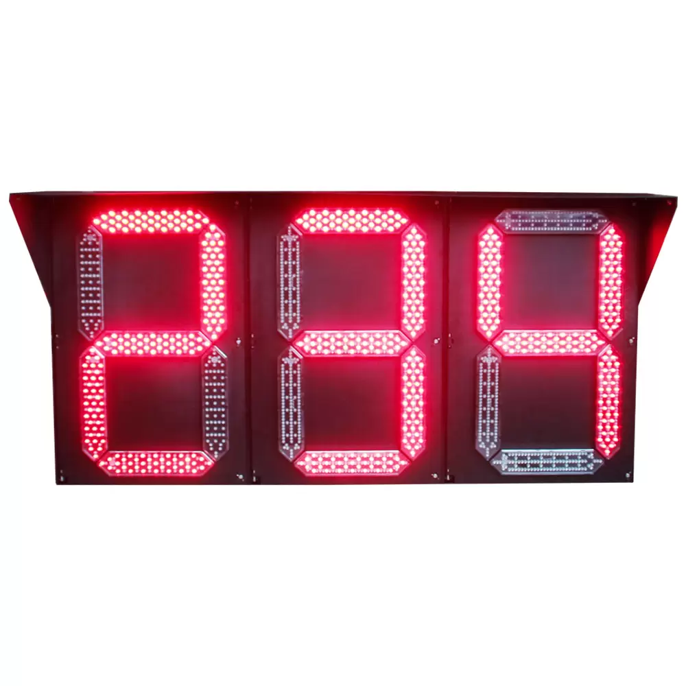 Segment Type Countdown Traffic Light