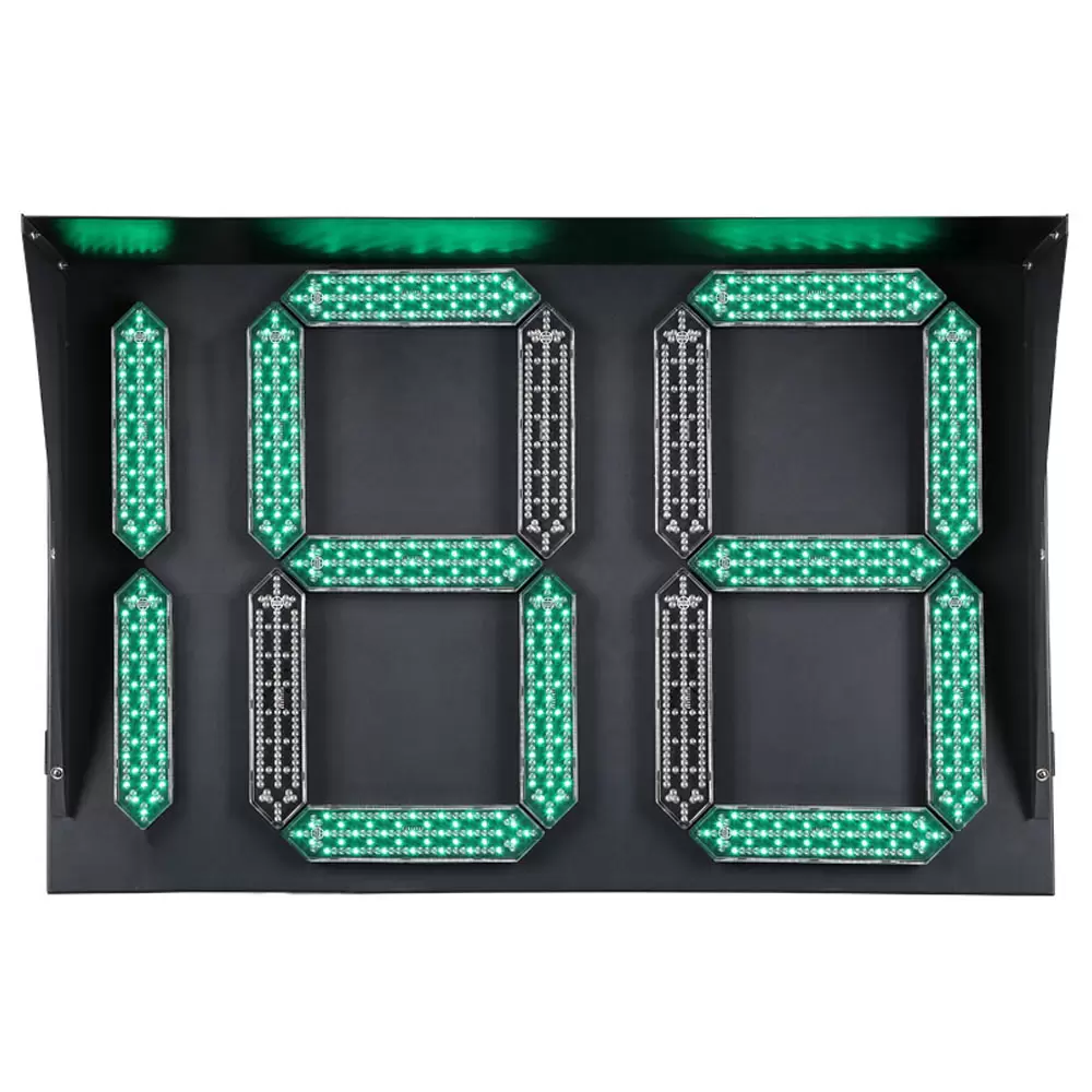 Segment Type Countdown Traffic Light