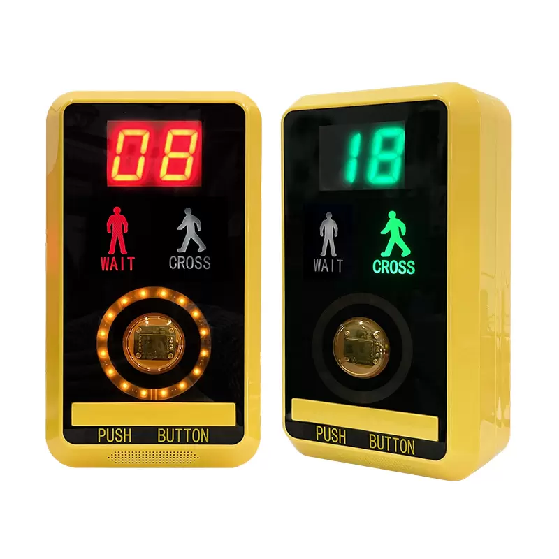 Pedestrian crossing button