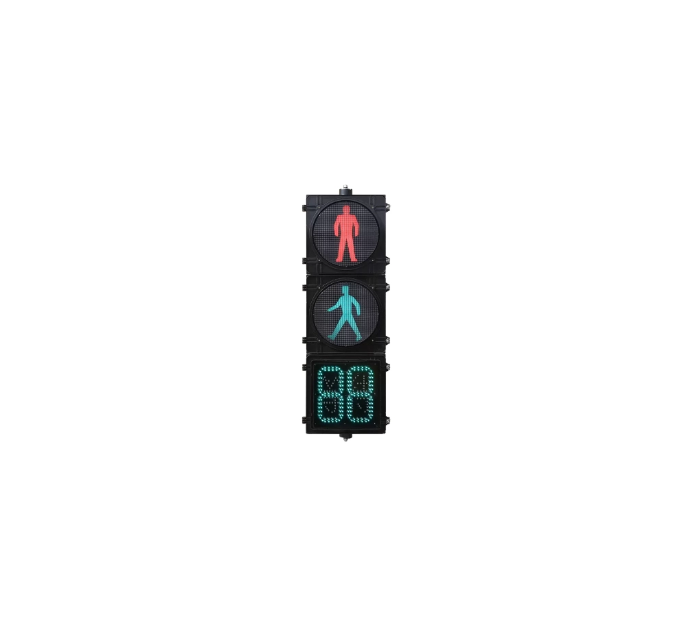 How High Flux Pedestrian Traffic Lights Improve Intersection Management