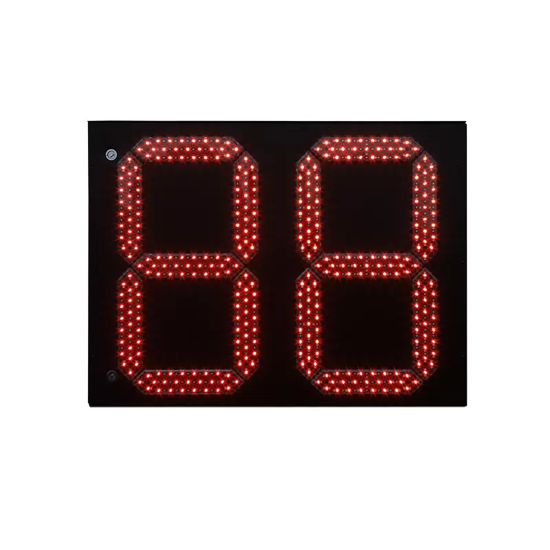 Segment Type Countdown Traffic Light