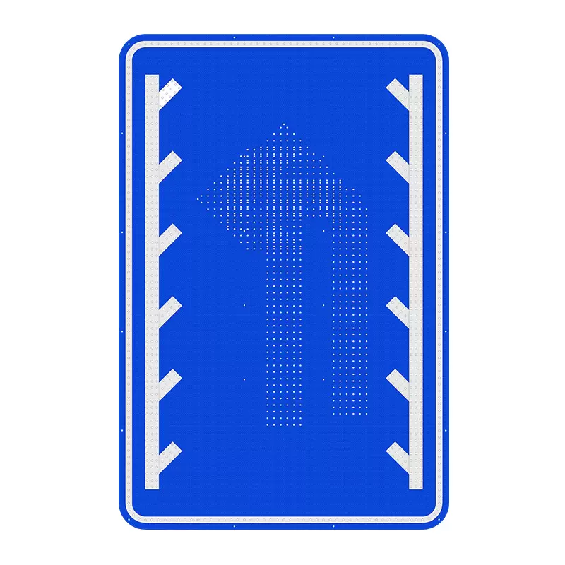 lane control sign