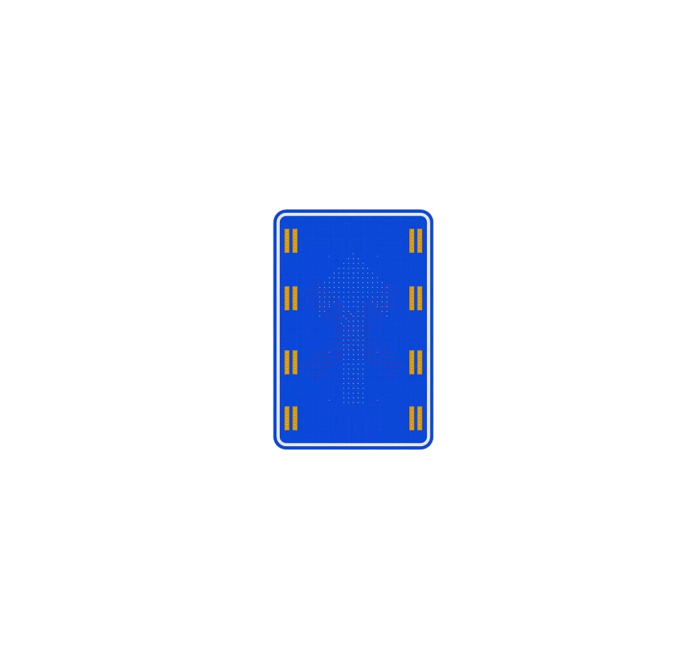 Lane Control Sign for Dynamic Lane Management and Traffic Control