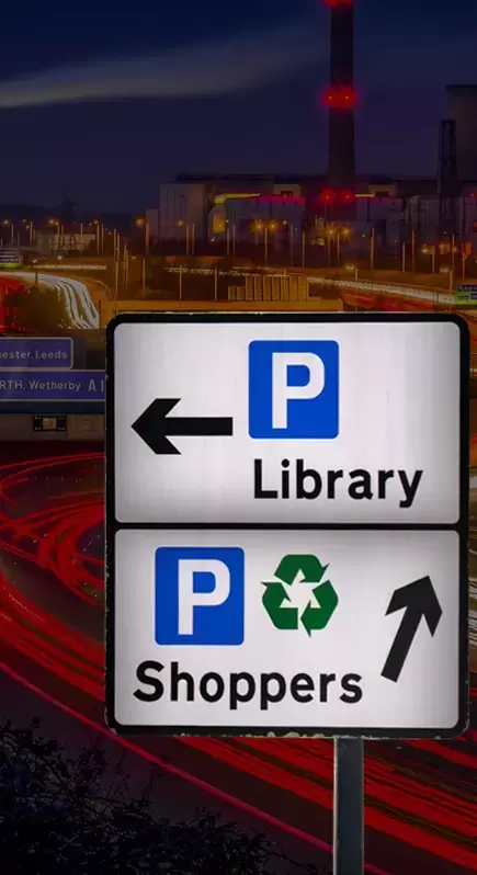 Internally Illuminated <br>Sign