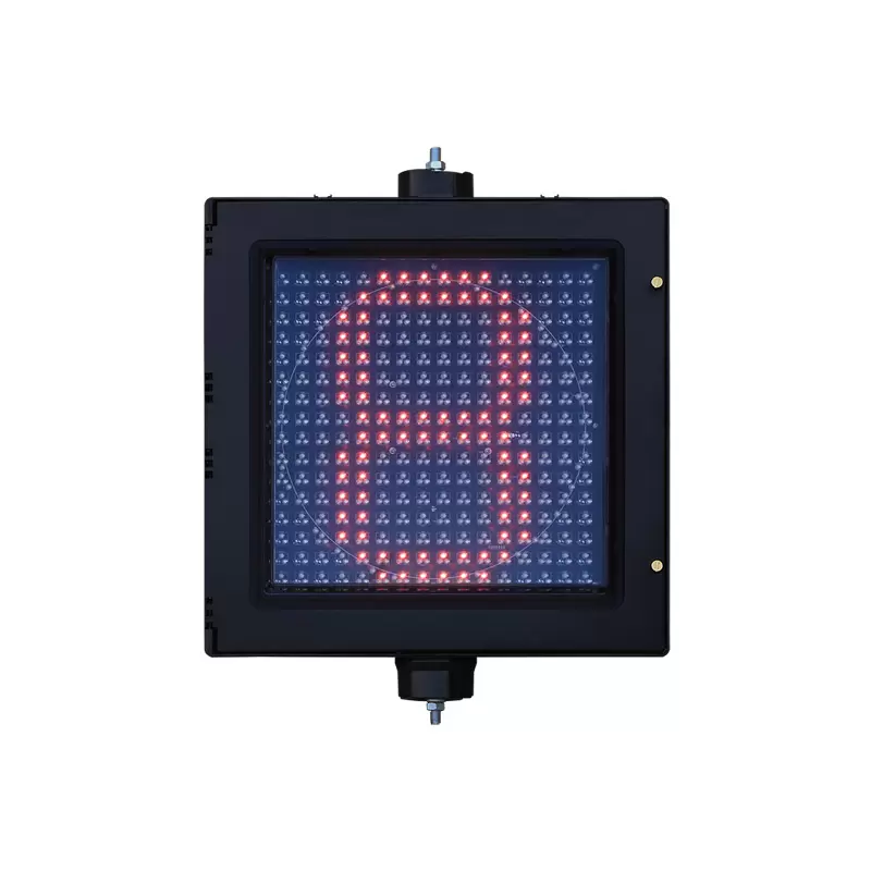 Dot Matrix Type Countdown Traffic Light