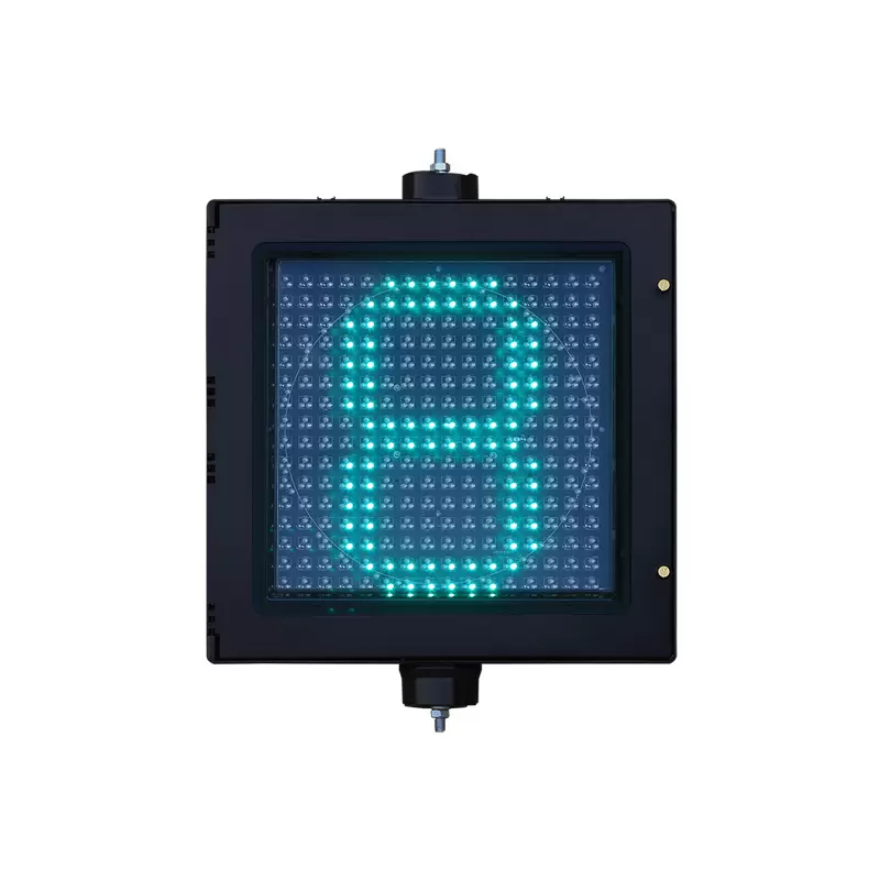 Dot Matrix Type Countdown Traffic Light
