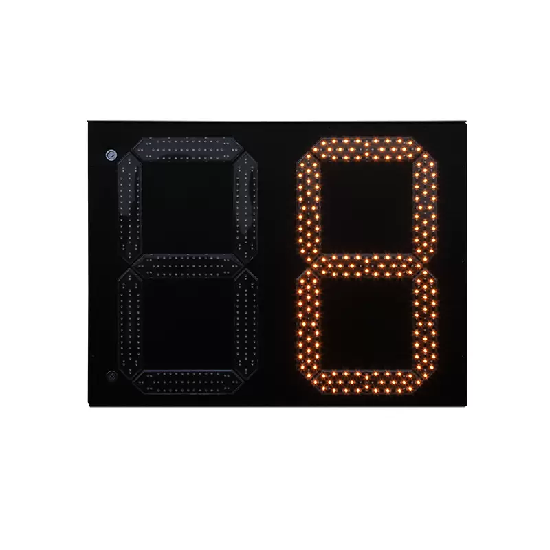 Segment Type Countdown Traffic Light